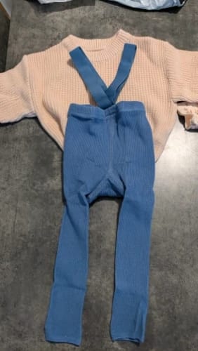 Customer photo review of Knitted Round Neck Sweater