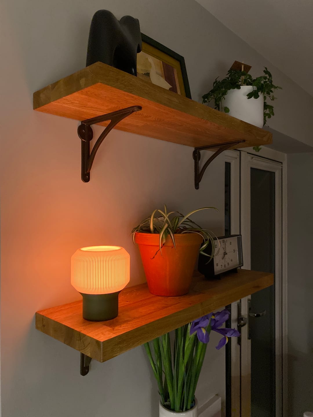 Customer photo review of 7 Inch Ironbridge Cast Iron Shelf Bracket
