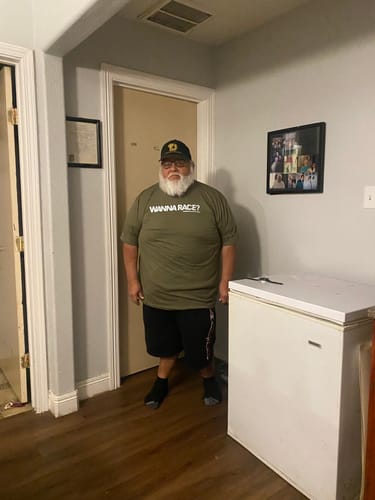 Customer photo review of WANNA RACE TEE
