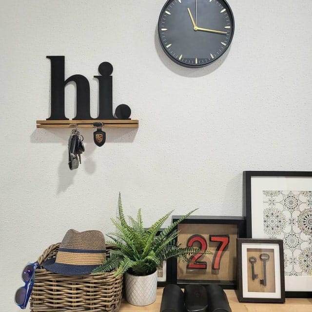 Customer photo review of 3D Schriftzug „hi"