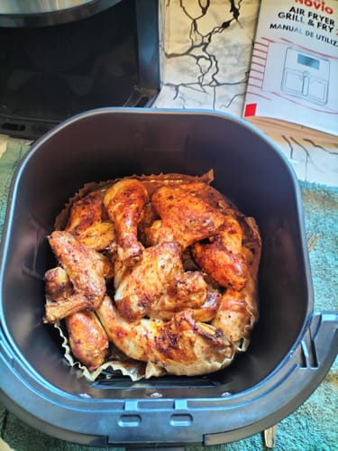 Customer photo review of Air Fryer Novio Grill & Fry