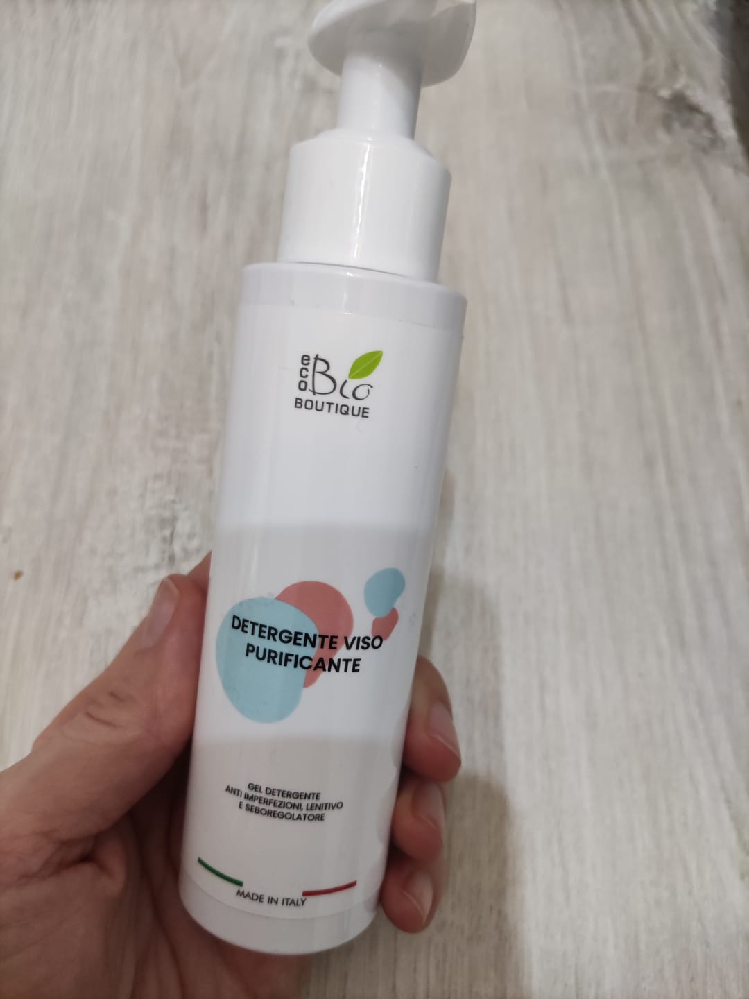 Customer photo review of Detergente Viso Purificante