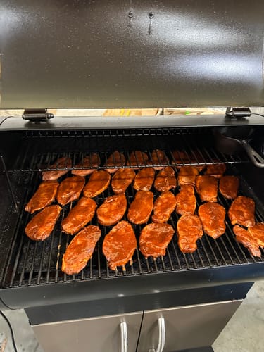 Customer photo review of Pecan Rub Shaker & 2 lb. Refill Bag Combo