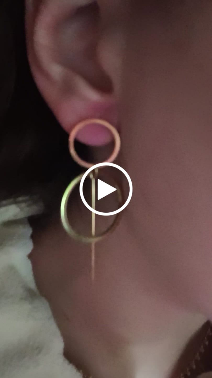 Customer video review of Pendientes Cascada