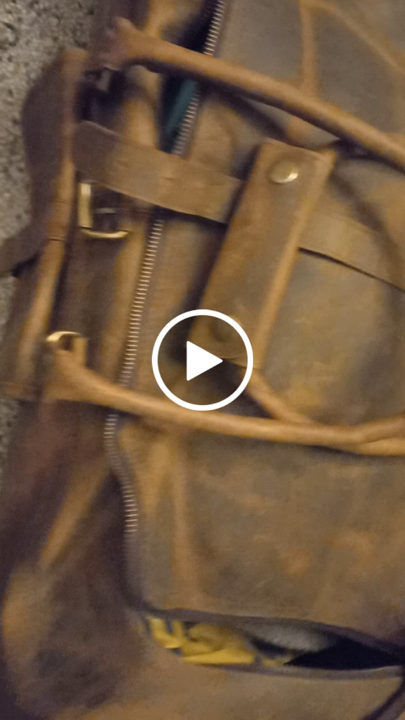 Customer video review of Goldman Travel Duffel