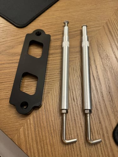 Customer photo review of Battery Tie Down Kit For Civic CRX S2000 Integra RSX