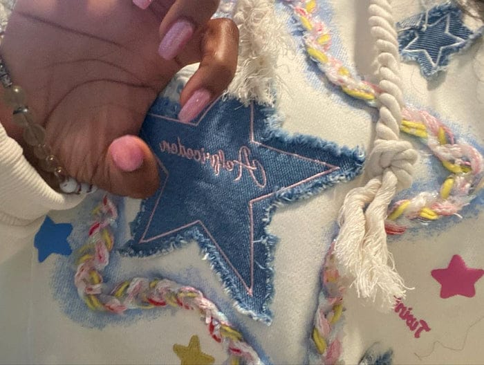 Customer photo review of Aelfric Eden Oversized Star Hoodie