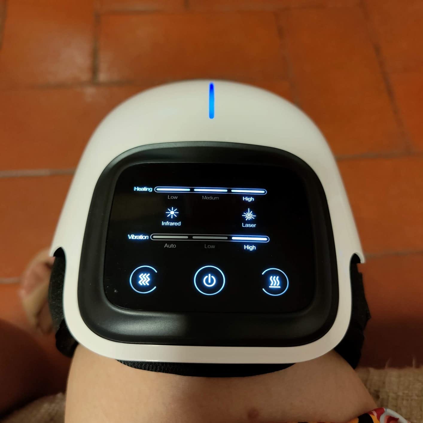 Customer photo review of Infrared Knee Massager - Joint Pain Relief