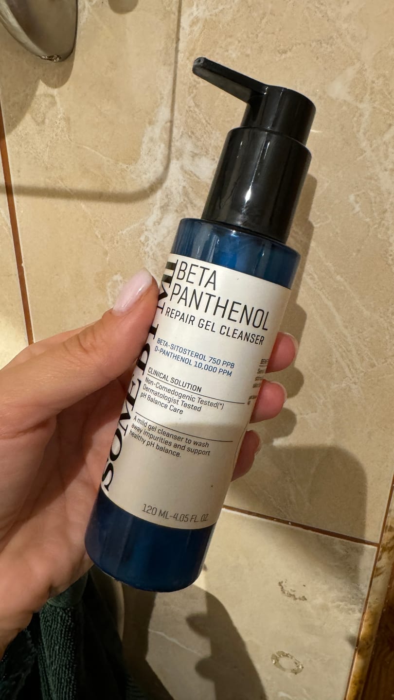 Customer photo review of Gels sejas mazgāšanai Some By Mi Beta Panthenol Repair Gel Cleanser