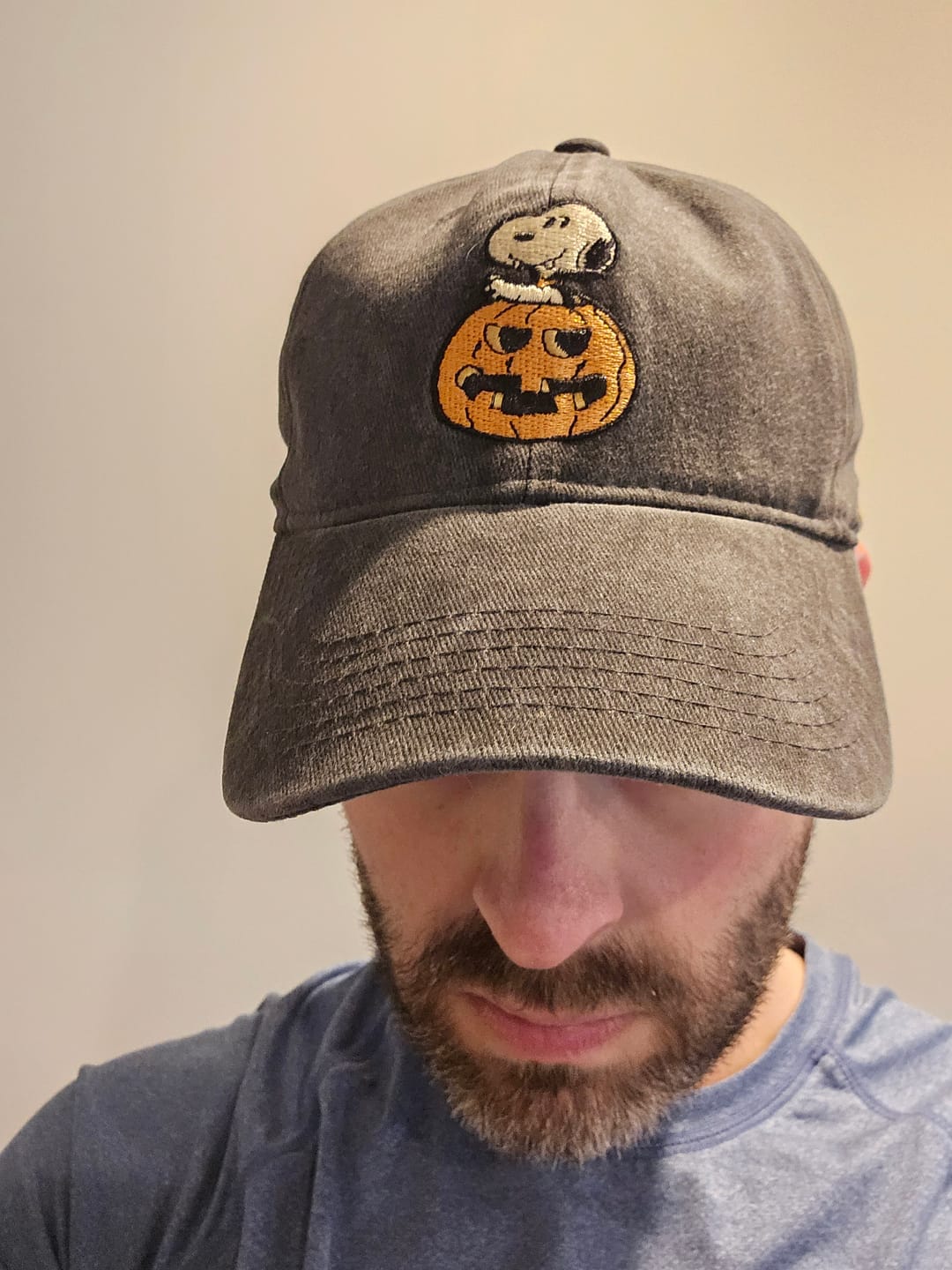 Customer photo review of Peanuts "Boo!" – Dad Hat