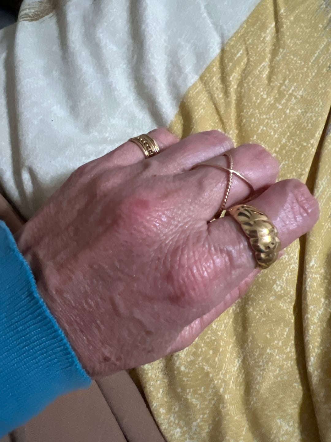 Customer photo review of Chunky Valencia Ring