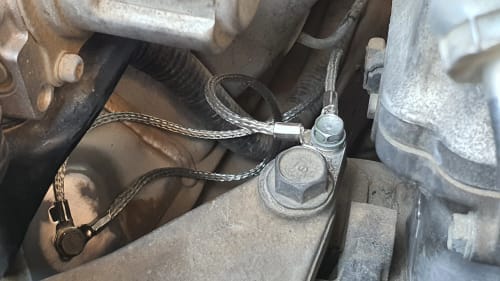 Customer photo review of Engine Grounding Wire K24 K20 EG EF EK DC2