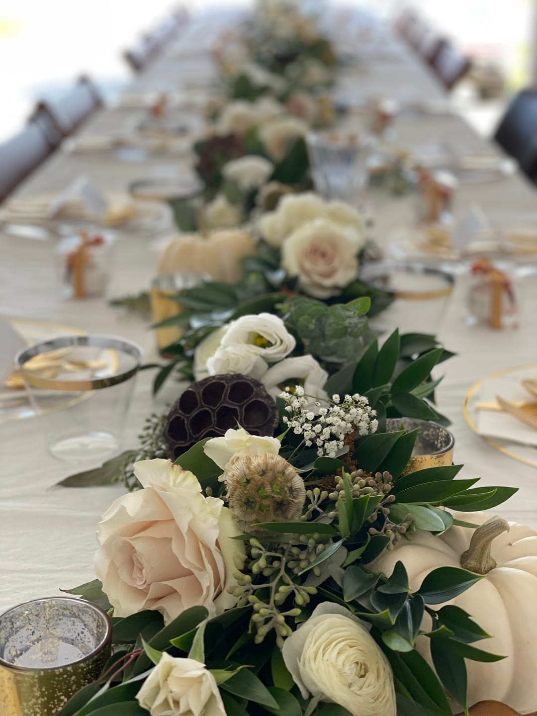 Customer photo review of 25' FRESH Nagi & Eucalyptus Garland
