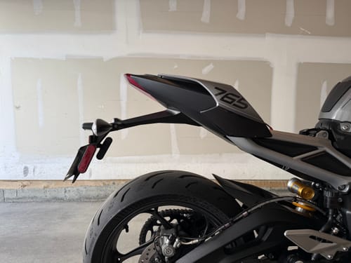 Customer photo review of Triumph Street Triple / 765 / Daytona 675/Moto2  - Tail Tidy Kit 2013+