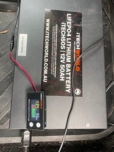 Customer photo review of Lithium Battery Volt Meter