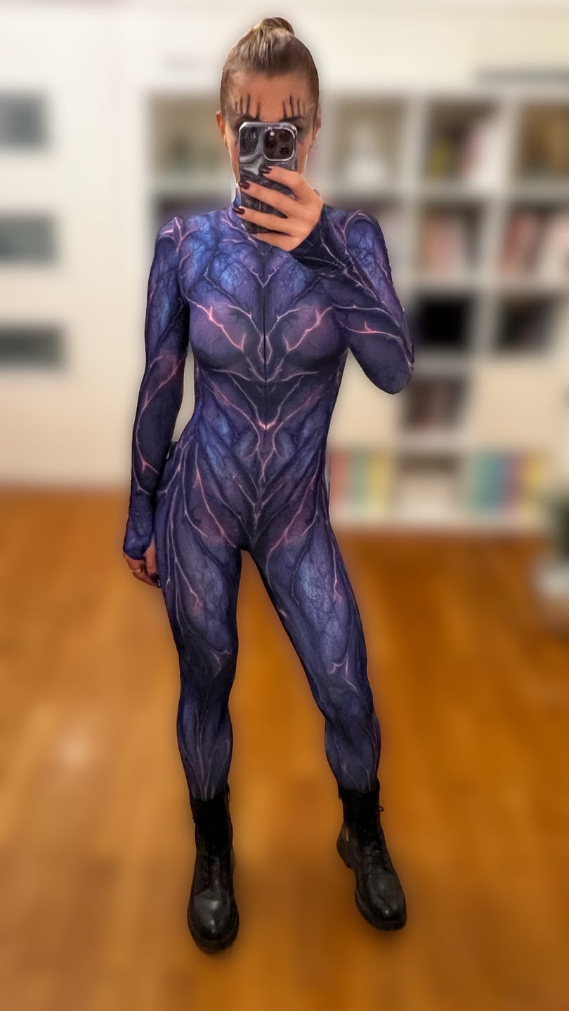 Customer photo review of Violet Witch Costume