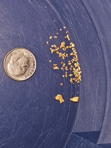Customer photo review of 10 Lb. NUGGET RESERVE ELITE™ Gold Paydirt Unsearched