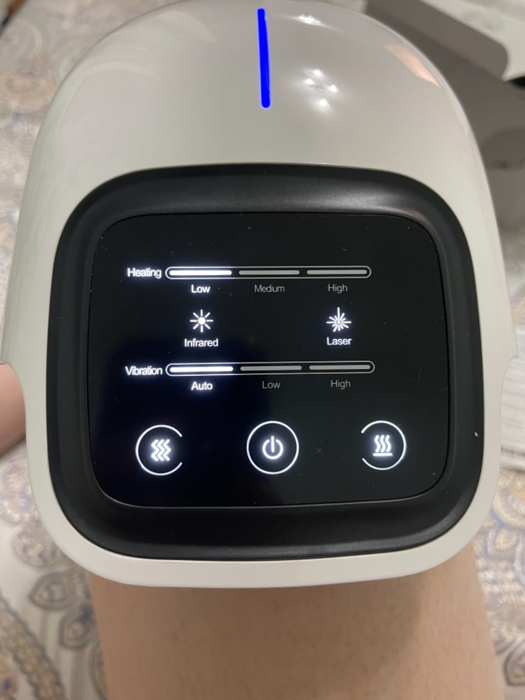 Customer photo review of Infrared Knee Massager - Joint Pain Relief