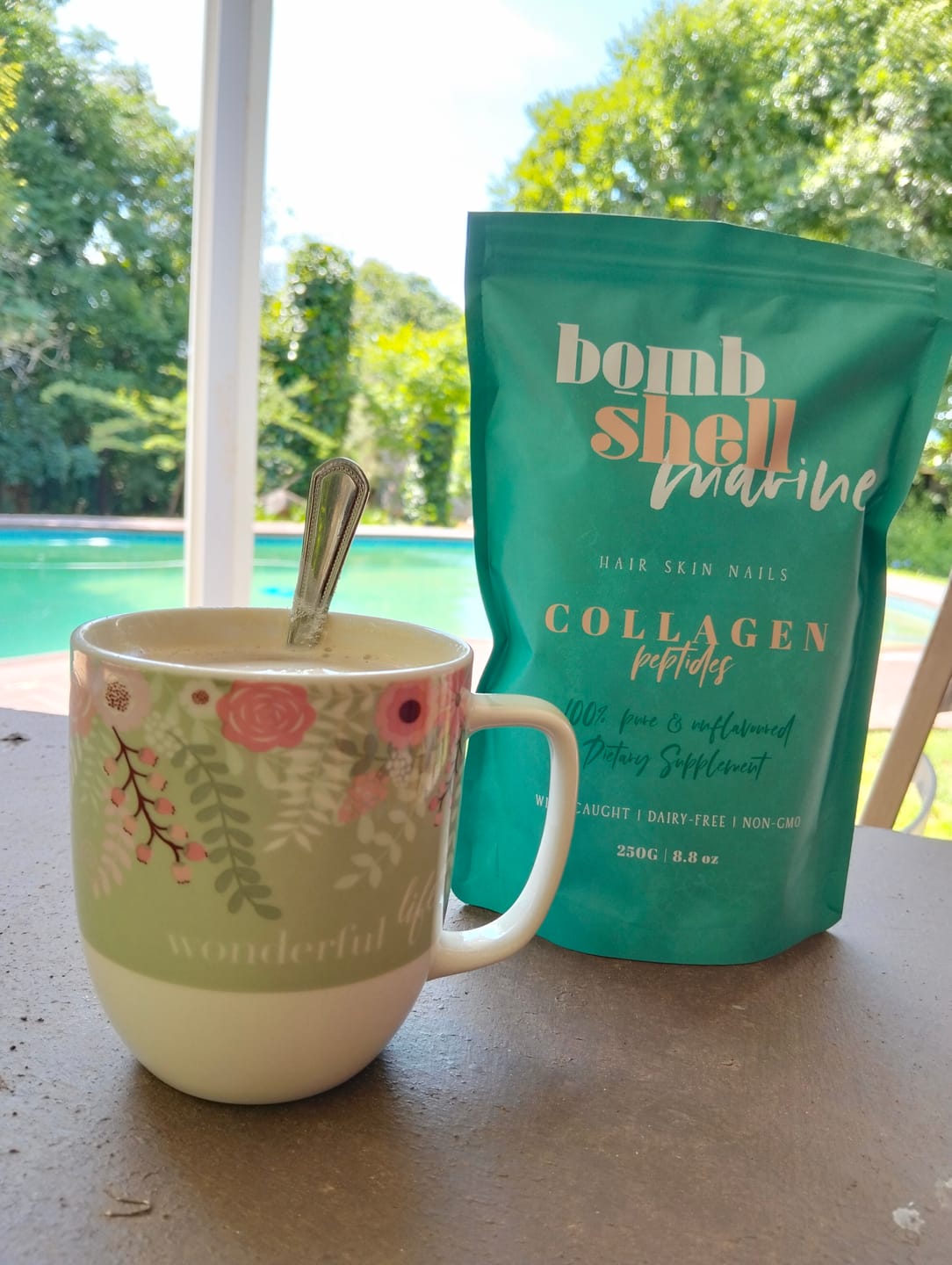 Customer photo review of Fish Collagen Powder (250g) Unflavoured