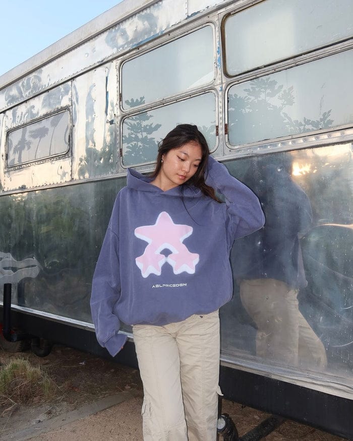 Customer photo review of Aelfric Eden Oversized Blurring Star Hoodie