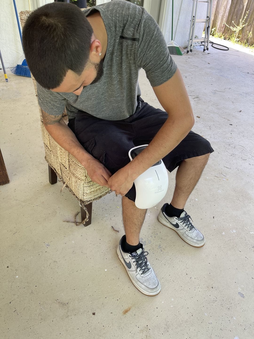 Customer photo review of Infrared Knee Massager - Joint Pain Relief