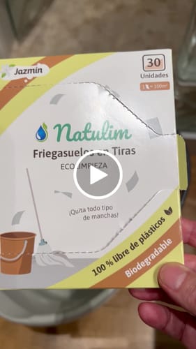 Customer video review of Fregasuelos - 30 Eco-Tiras