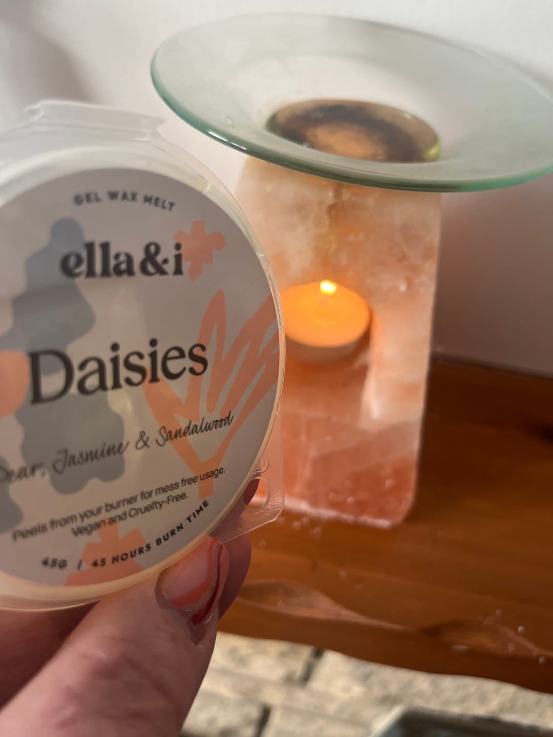 Customer photo review of Black Pomegranate Gel Melt