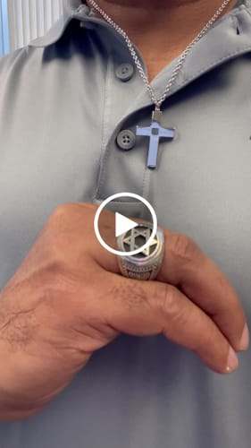 Customer video review of The Cross Necklace
