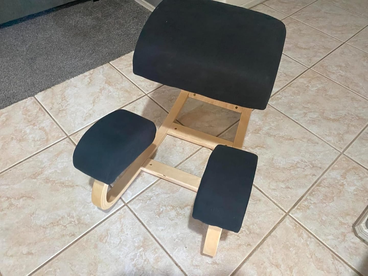 Customer photo review of Ergonomic Kneeling Chair - *BEST SELLER*