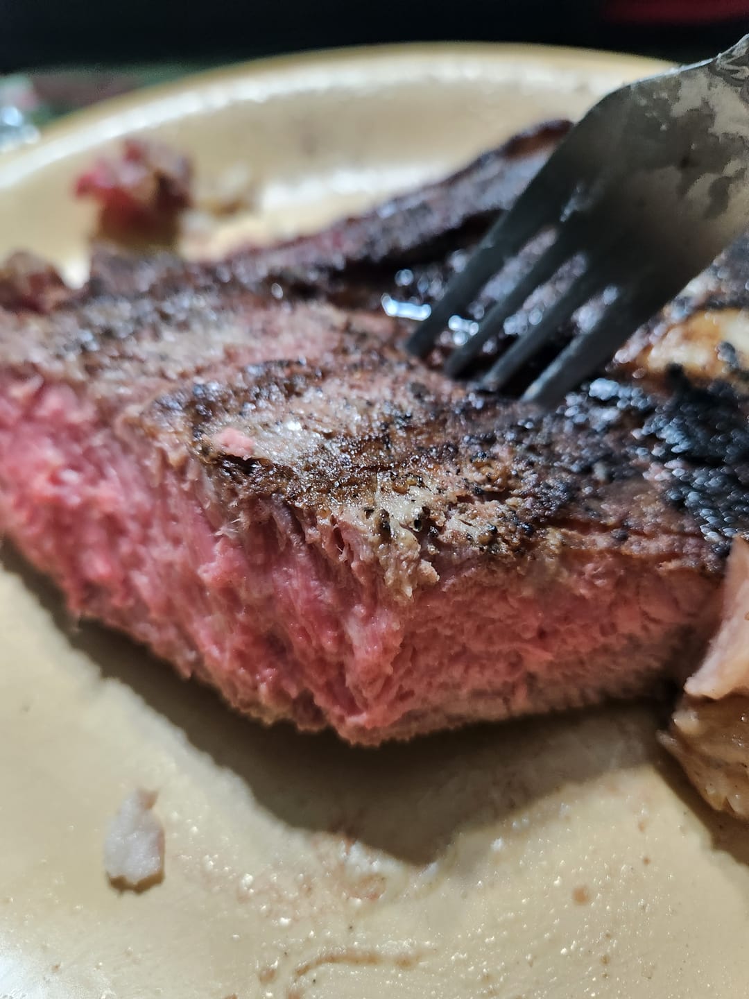 Customer photo review of 20oz RIBEYE STEAKS – BONE-IN, AMERICAN RAISED, FLAVOR-PACKED