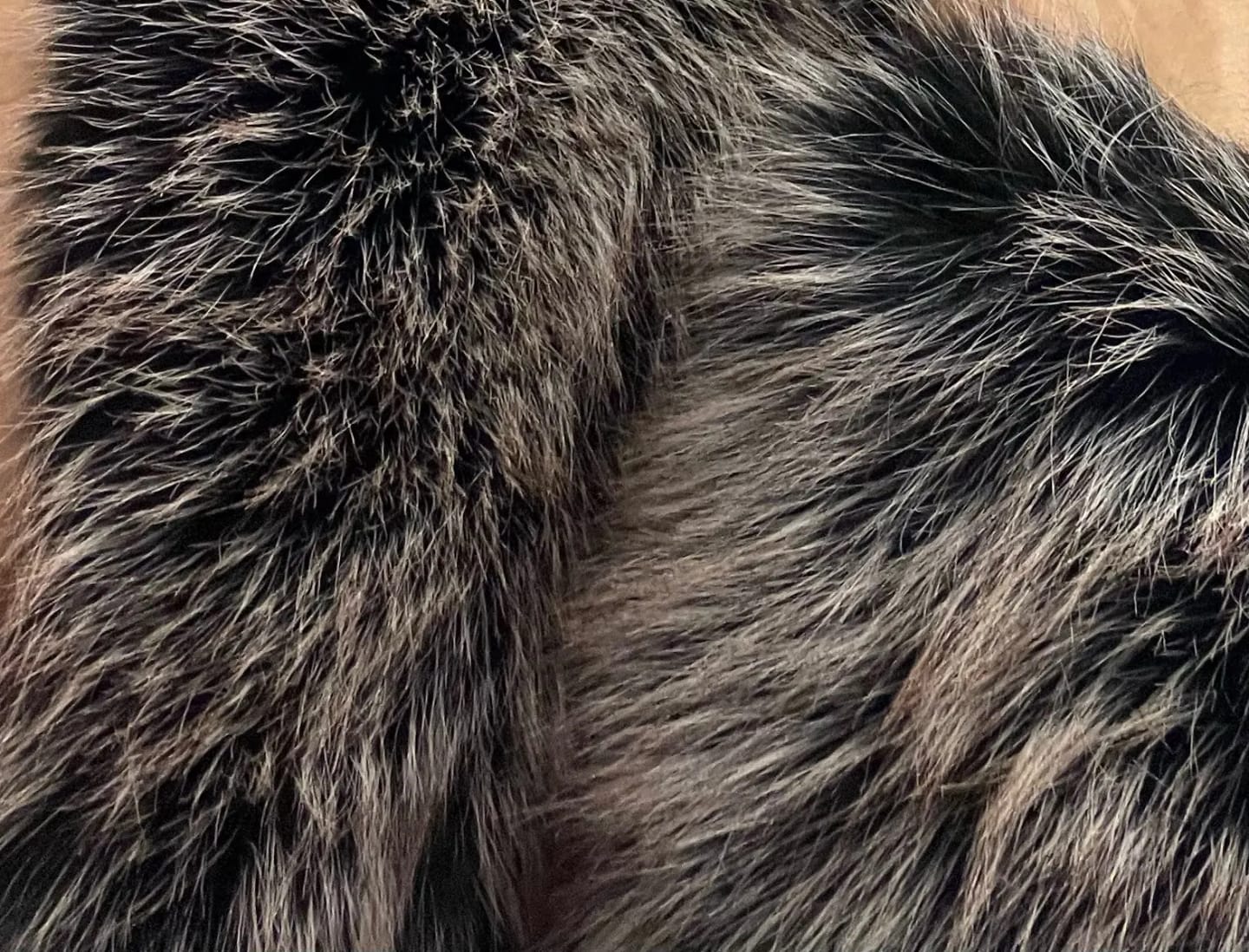 Customer photo review of Faux Fur Collar Cuffs Set Winter Shawl — Emerald Green | KIMLUD