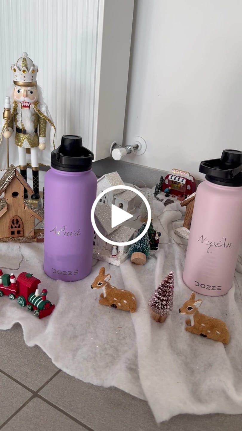 Customer video review of DOZZE Adventurer Water Bottle