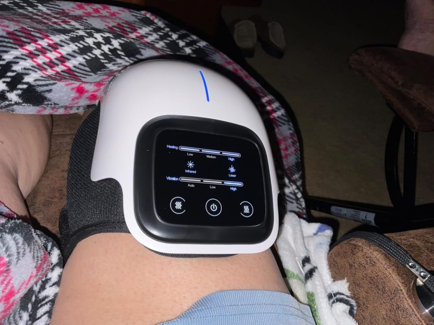 Customer photo review of Infrared Knee Massager - Joint Pain Relief