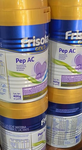 Customer photo review of Frisolac Gold Pep A C (0 A 12 Meses) Pack Con 800 Gr