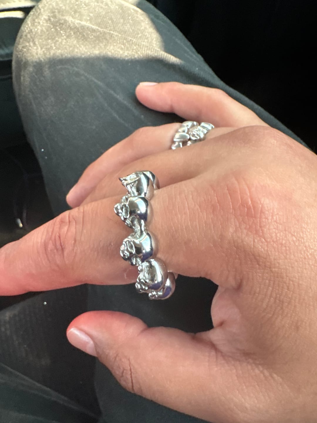 Customer photo review of 10 STAGES OF ADDICTION RING