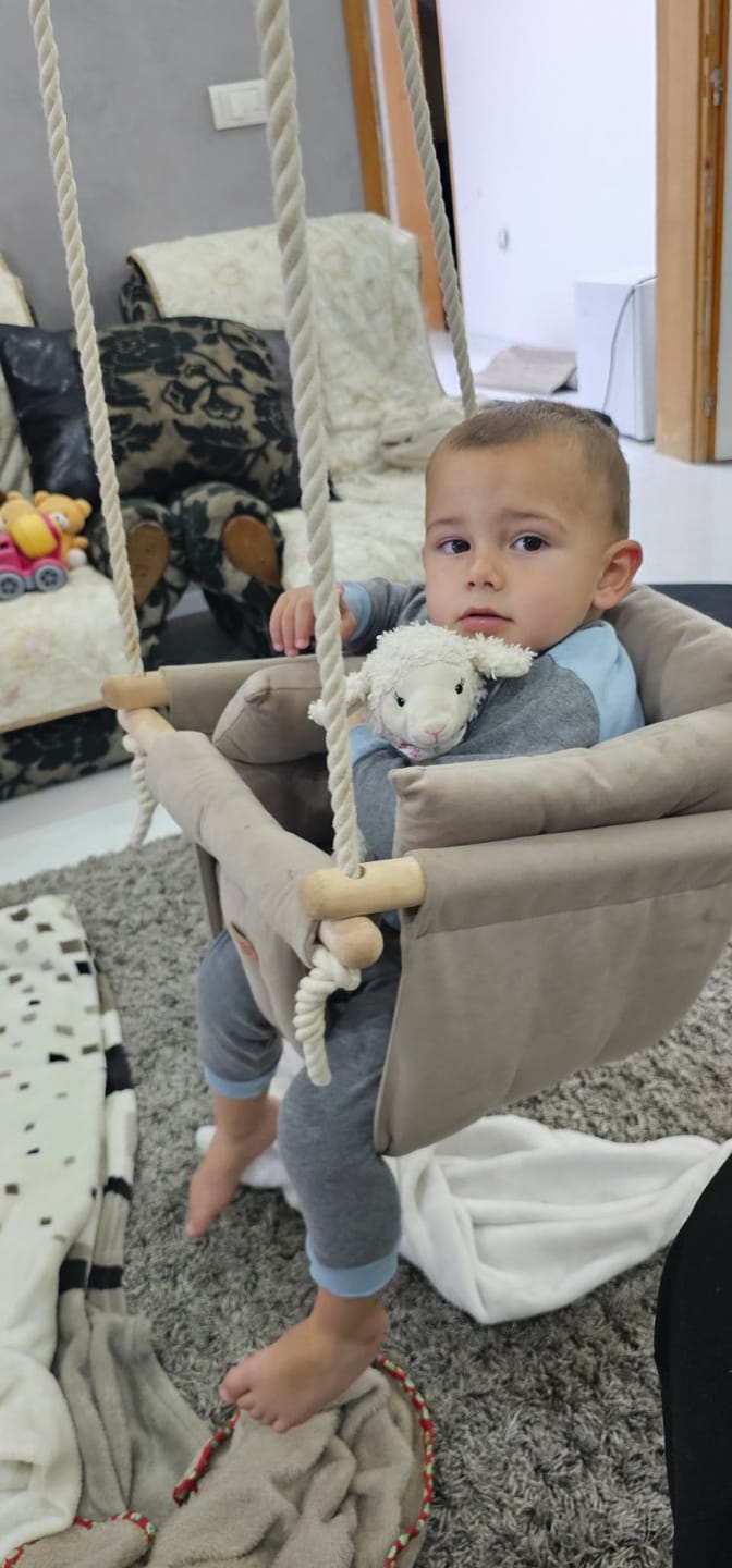 Customer photo review of Luxury Sand Begie Ljuljaška