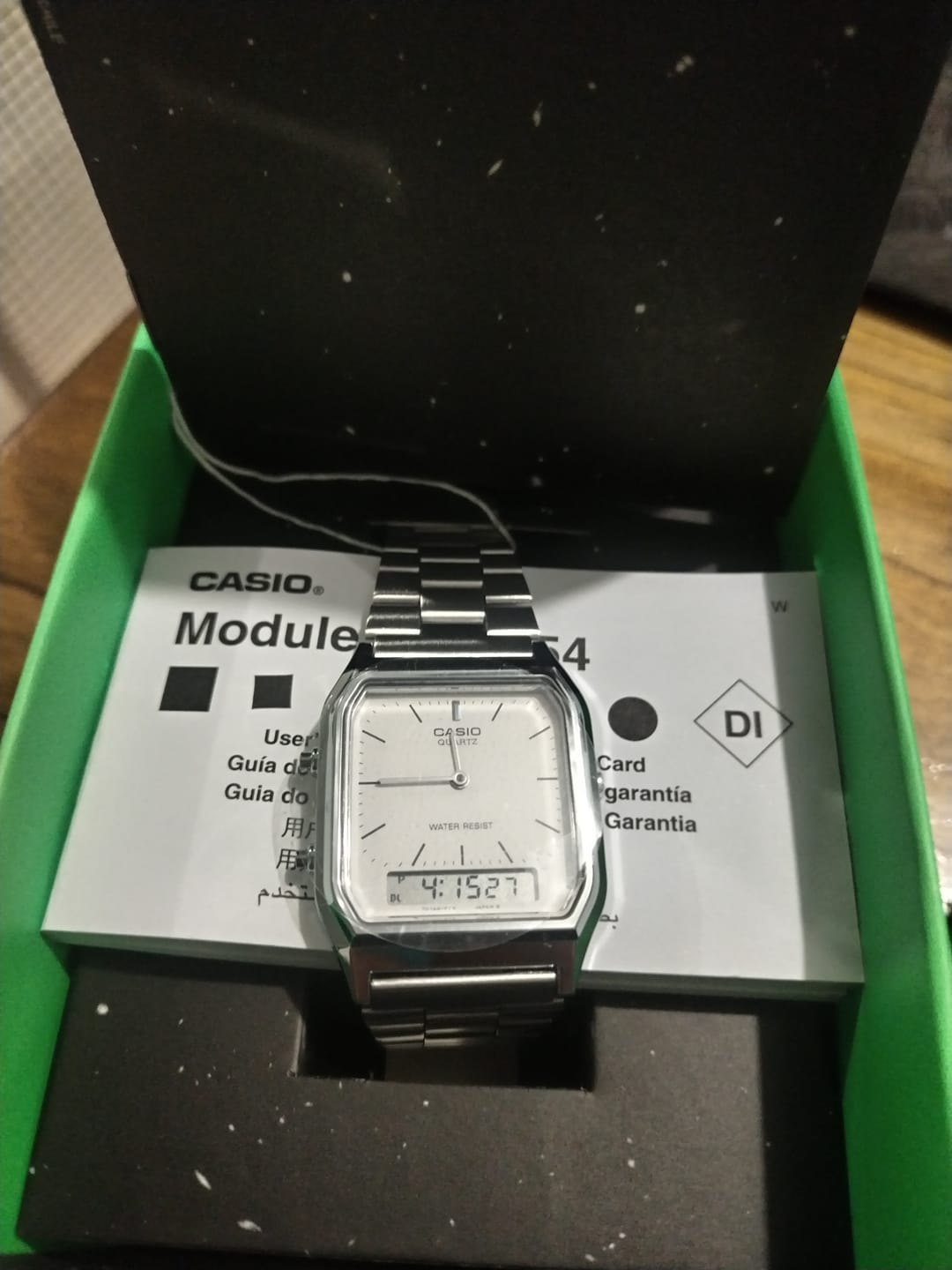 Customer photo review of Reloj Casio Vintage AQ-230A-7DMQ Análogo Digital Plateado