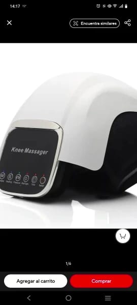 Customer photo review of Al Aras™ Advanced Knee Massager