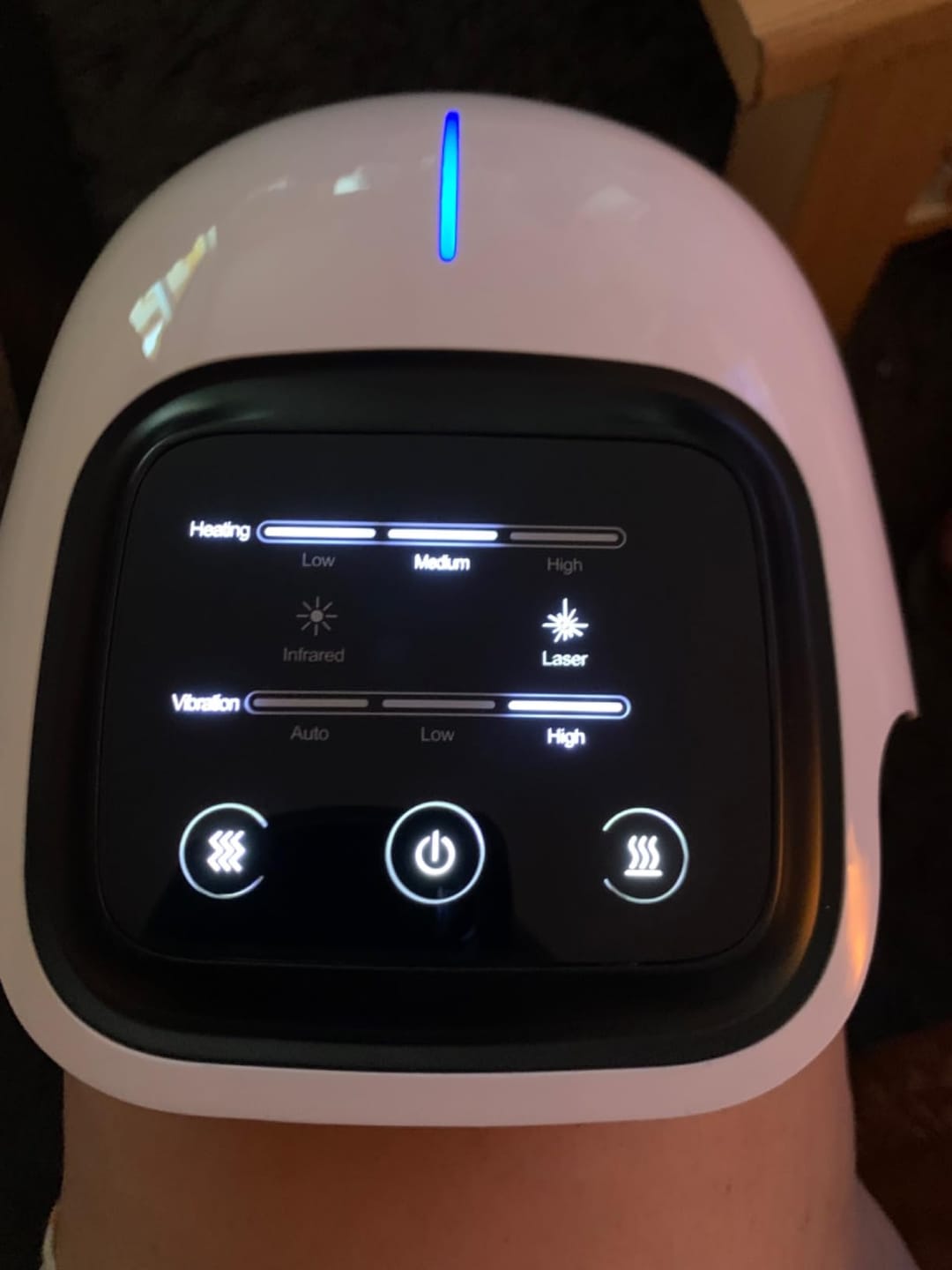 Customer photo review of Infrared Knee Massager - Joint Pain Relief