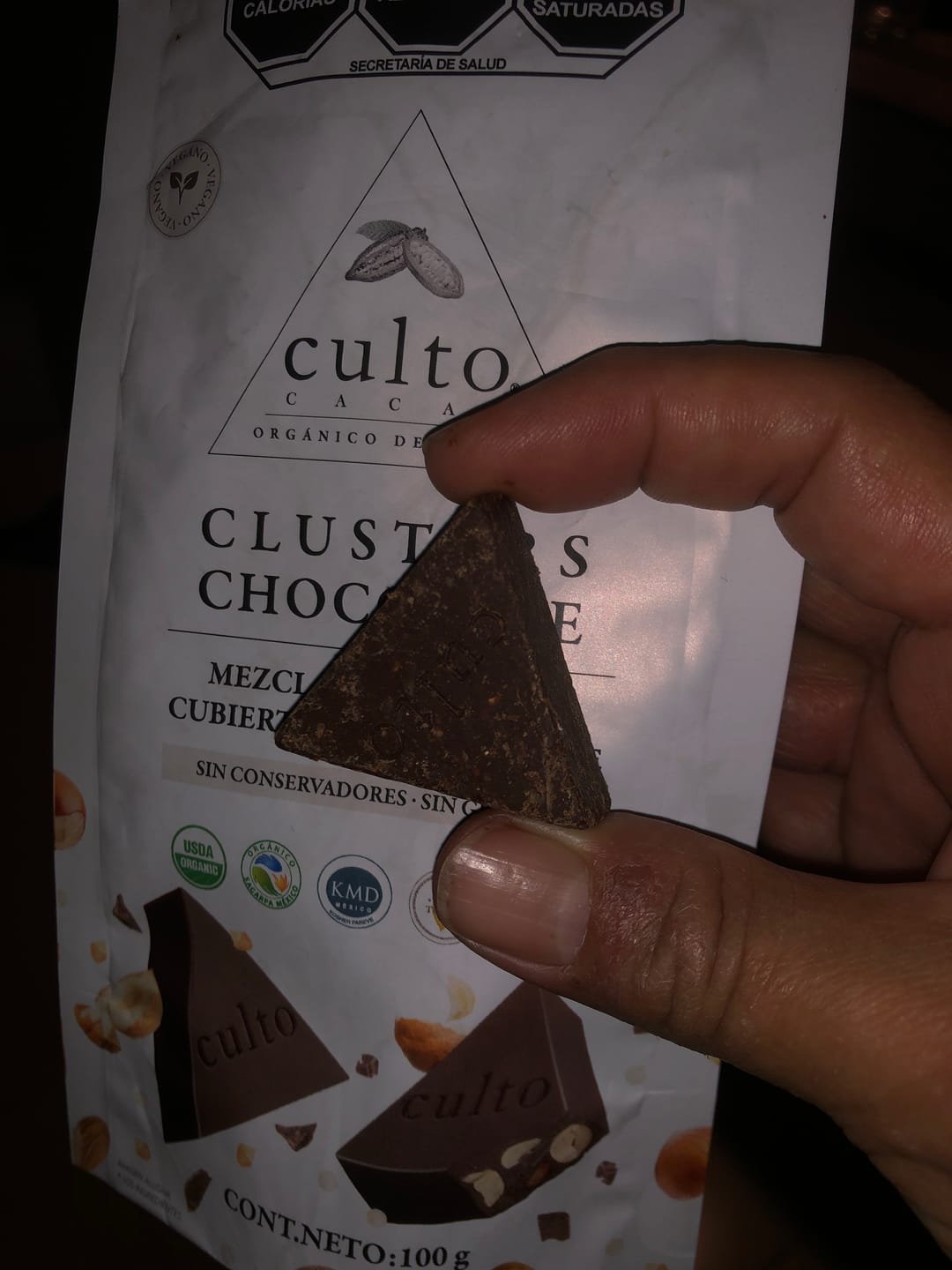 Customer photo review of Clusters de Chocolate | 100g