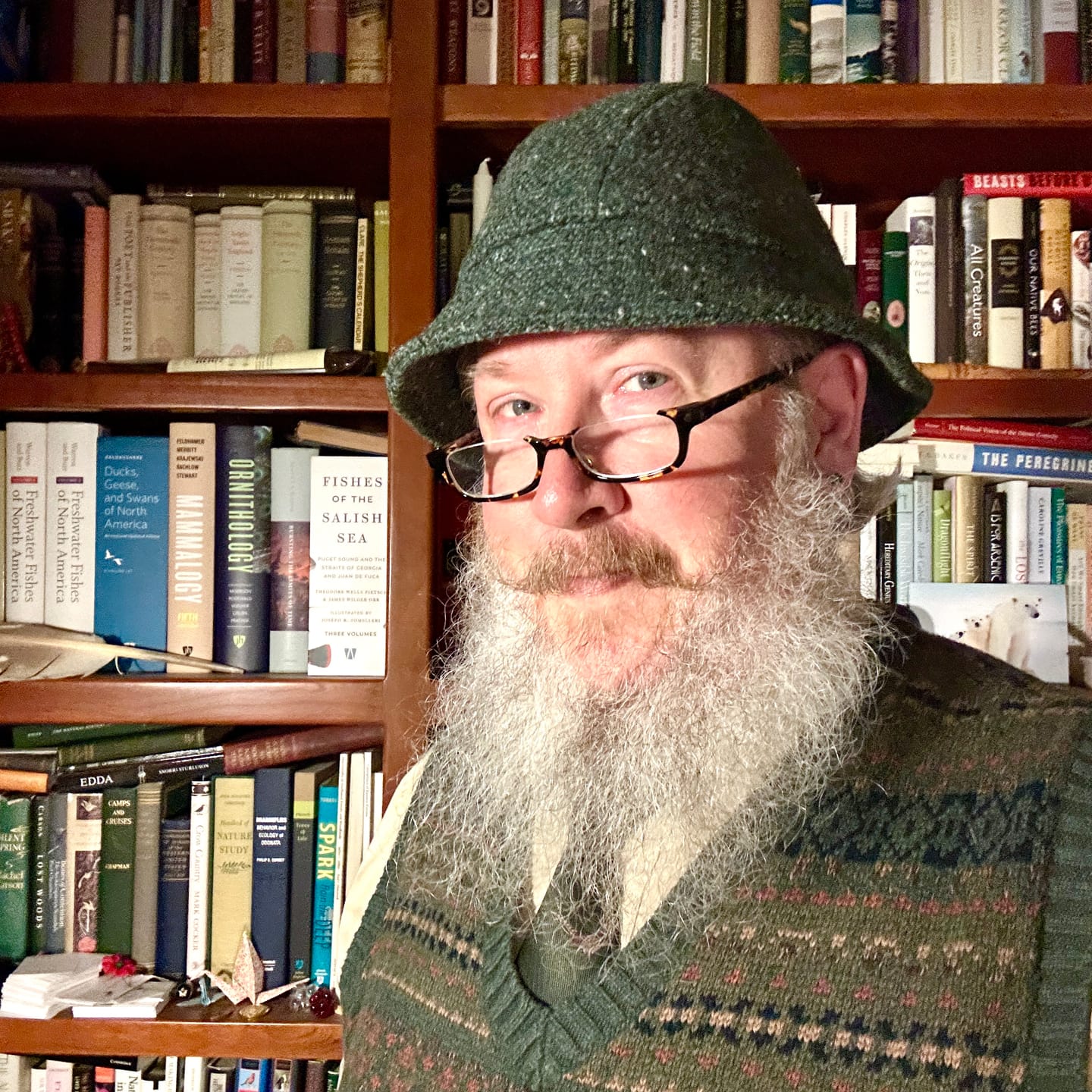 Customer photo review of Eske Travel Hat Tweed