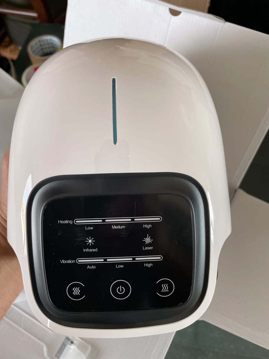 Customer photo review of Infrared Knee Massager - Joint Pain Relief