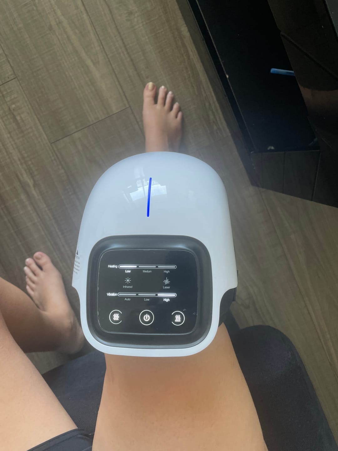 Customer photo review of Infrared Knee Massager - Joint Pain Relief