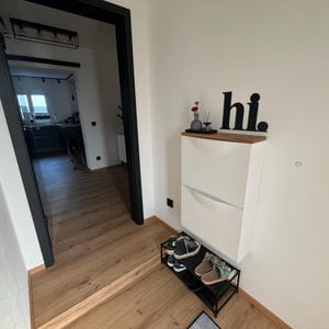 Customer photo review of 3D Schriftzug „hi"