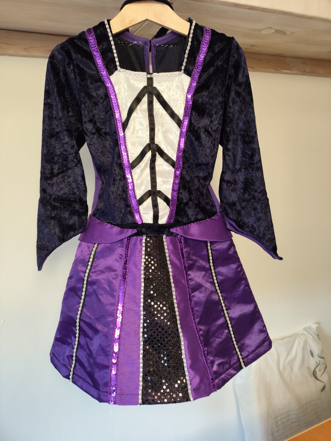 Customer photo review of Plain Shantung Satin Fabric
