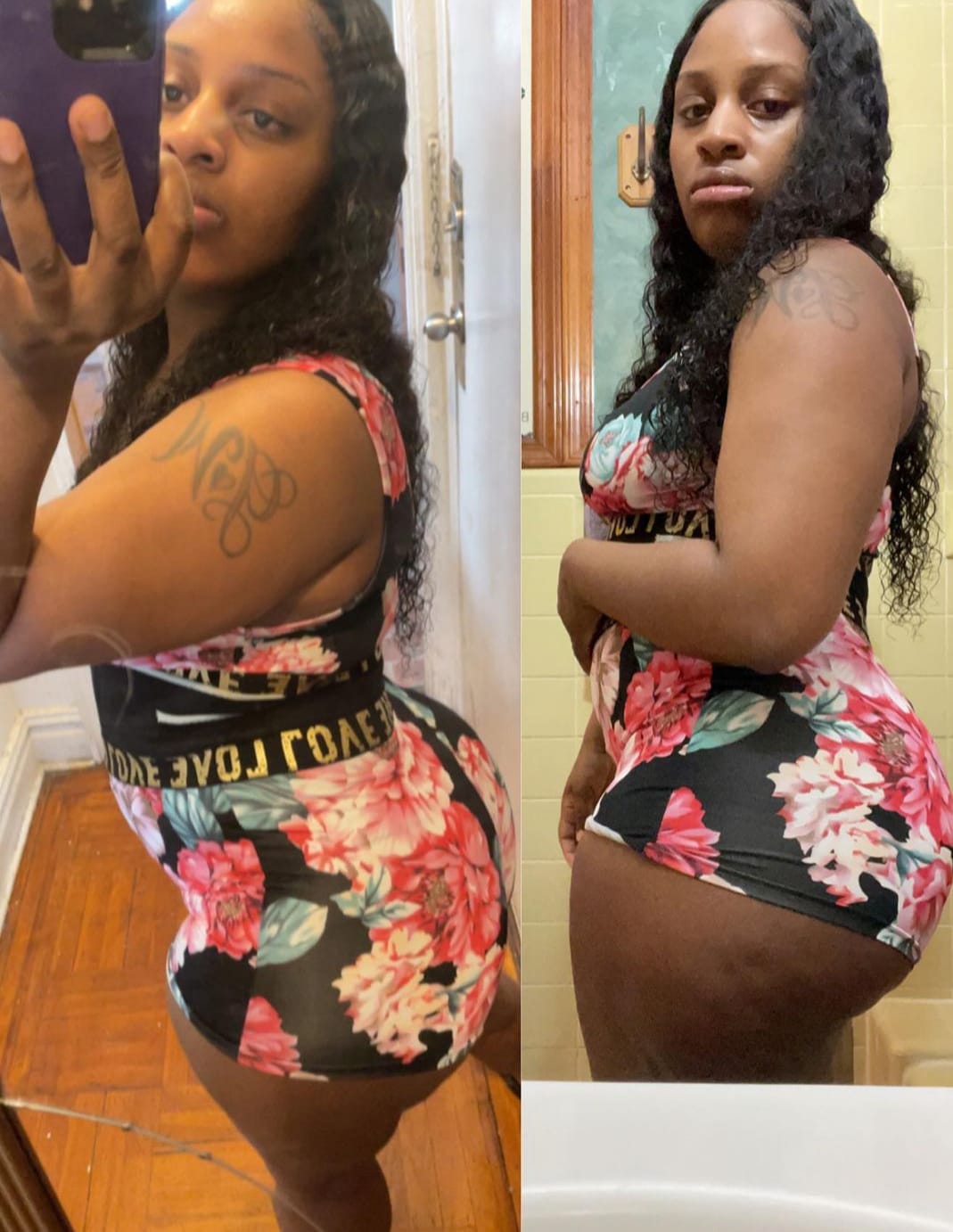 Customer photo review of "Big Booty Judy" Butt & Hip Enhancement Cream
