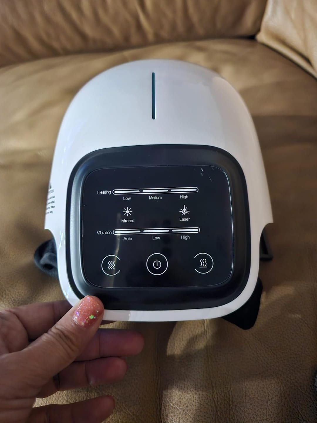 Customer photo review of Infrared Knee Massager - Joint Pain Relief