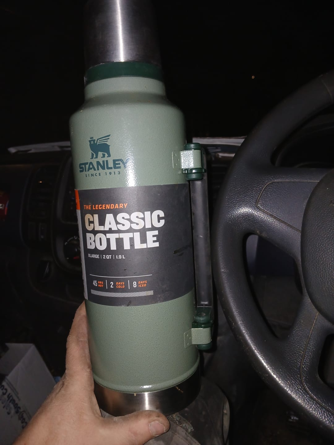 Customer photo review of Stanley Legendary Classic Double XL 2QT/1.9Ltr Flask