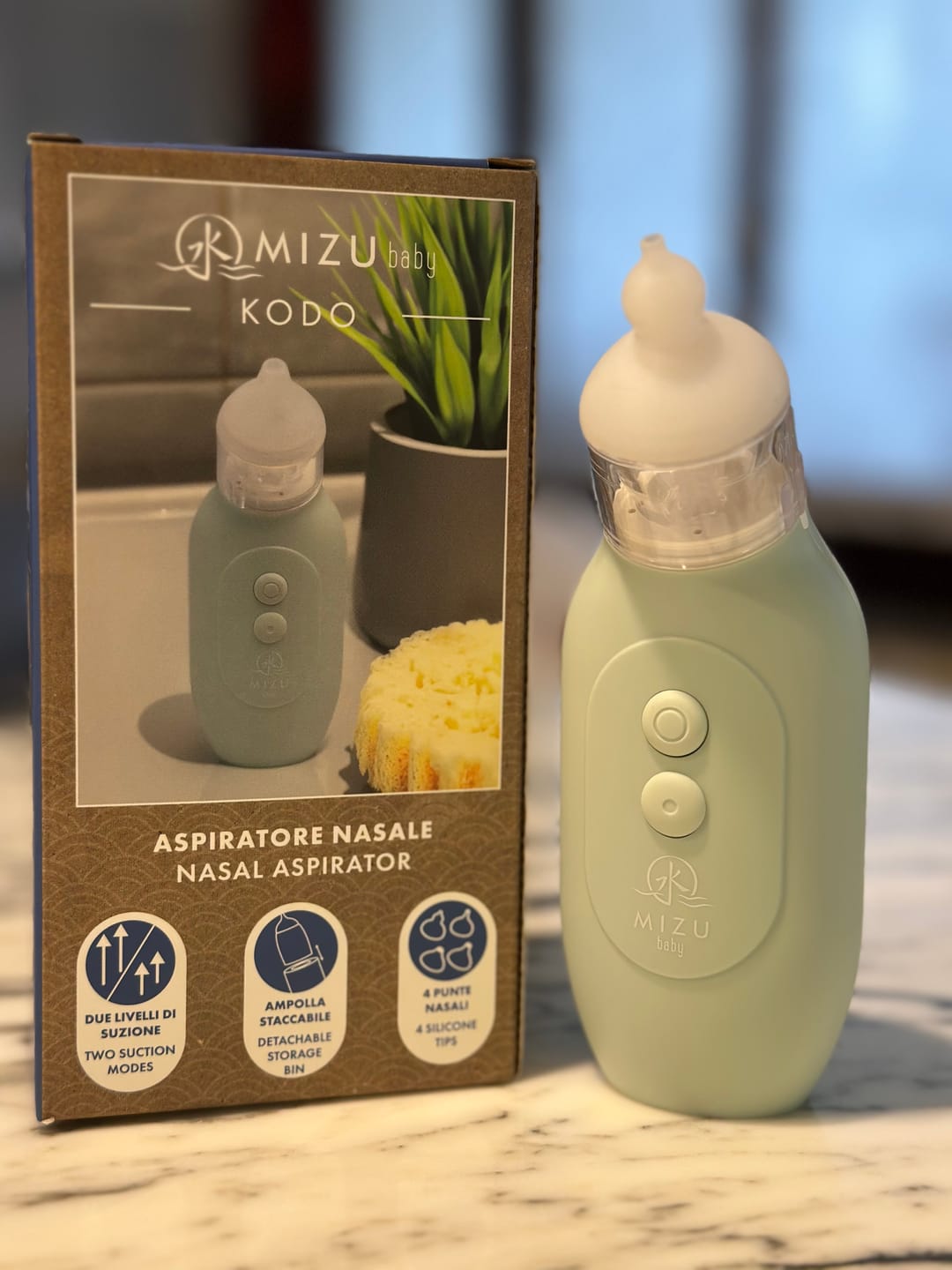 Customer photo review of KODO aspiratore nasale