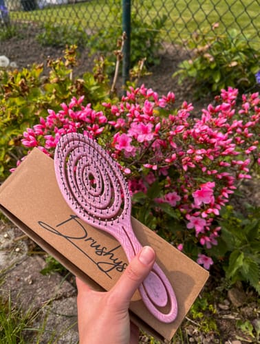 Customer photo review of Brushys Haarbürste